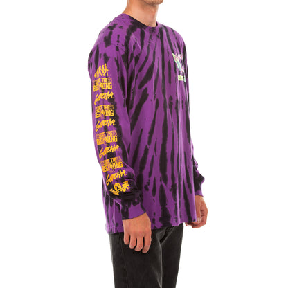 Men's Primordial Soup Purple Long Sleeve Knit Shirt