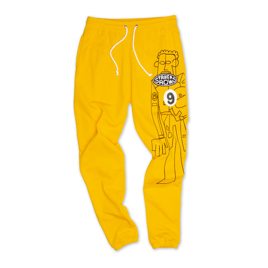 Men's Cabeza Premium Jogger Sweatpants (in Yellow-Gold)