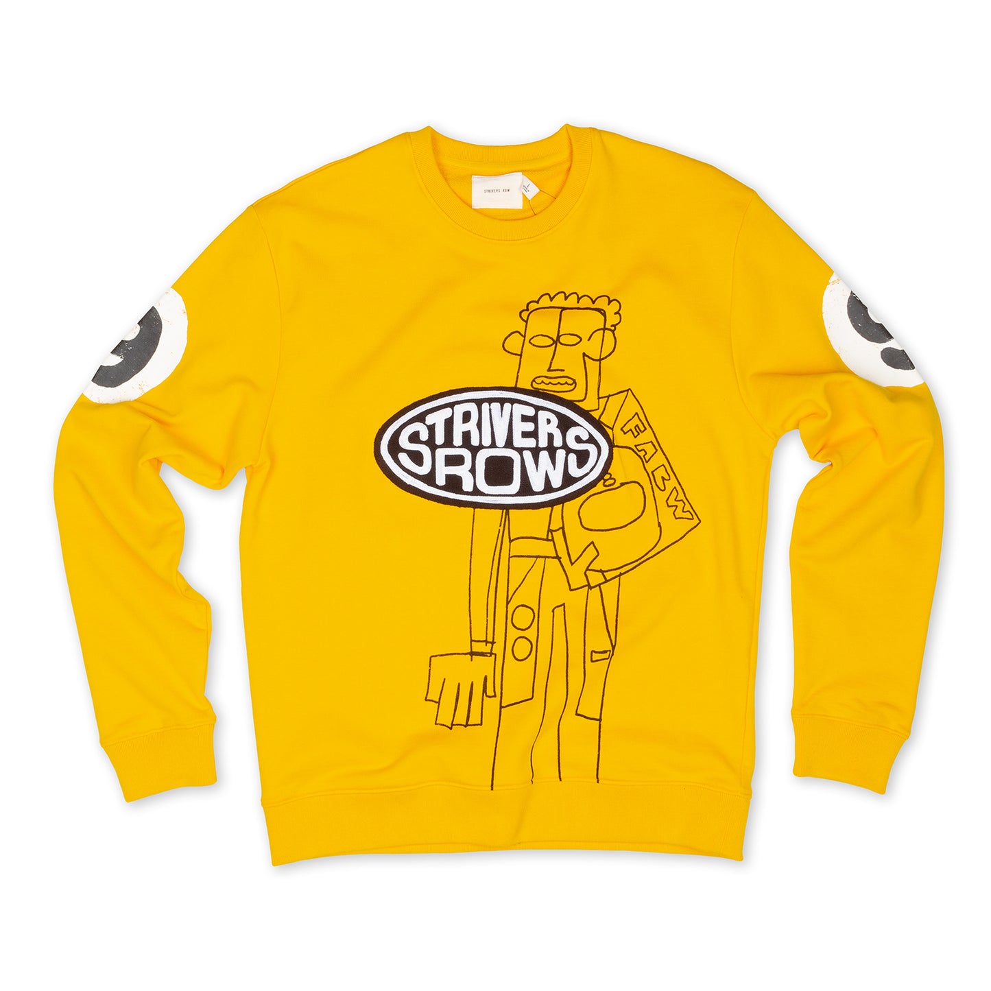Men's Premium Cabeza Gold Crewneck Graphic Sweatshirt