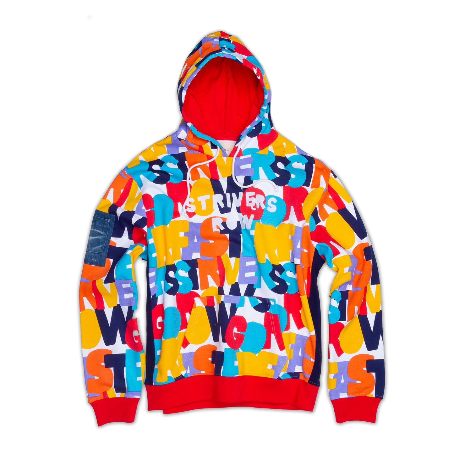 Men's Santa Rosa Pullover Abstract Hoodie with Sleeve Pocket